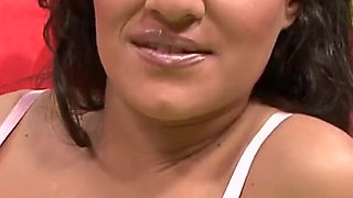 Charley titjobs and gets her pierced pussy ripped out