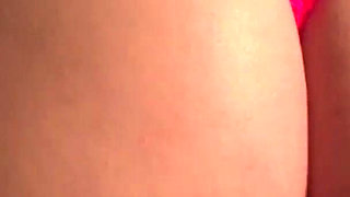 Big ass oiled babe is pleasuring stranger's big dong