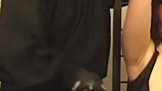 Blindfolded Redhead MILF Bound for Crop Play