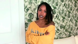 Hot Black Maid Does Some Webcam Black and Ebony