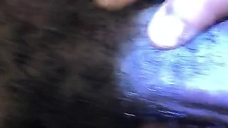 African Teen Sloppy Blowjob Homemade with Neighbour's Stepson POV