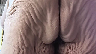 Dildo Fucking on Tat Cushioned Puffin