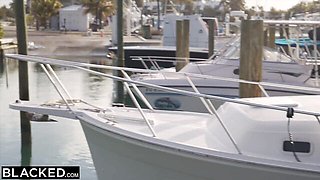 Vanna Bardot and Jack Ripher's threesome action by Blacked.Com