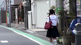 Asian Japanese teen big boobs creampie