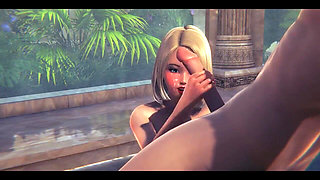 Hentai Uncensored 3D - Marina Handjob and Anal with Creampie - Japanese Asian Manga Anime Film Game Porn