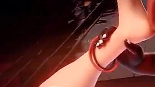 Genshin Impact Yae Miko Fucked Roughly by a Hilichurl - Barefoot Missionary Sex Video