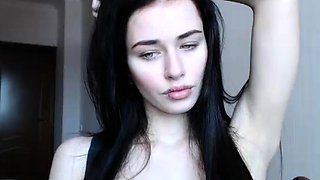 Horny Webcam Babe Solo Masturbation