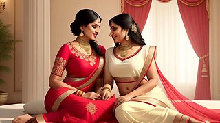 Friends engage in wild cartoon hentai adventures with Mango Bhabhi
