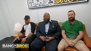 Bangbros - Serena Santos turns college coach chris into her dildo, gagging & riding him to cum