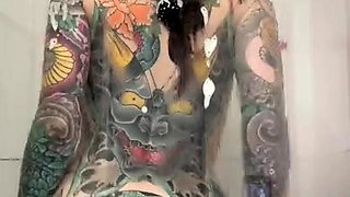 Amateur striptease and Solo masturbation