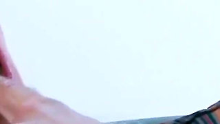 Horny blonde MILF meets guy at a party and gets fucked in the ass