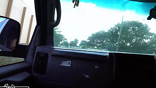 sexy racer rides something new today
