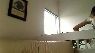 Amateur webcam babe dildo masturbation