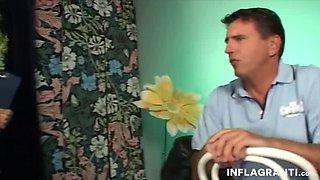 Gina Blonde Horny Teacher Gets Anal Fucked Hardcore Deep Throat Blowjob & Cumshot