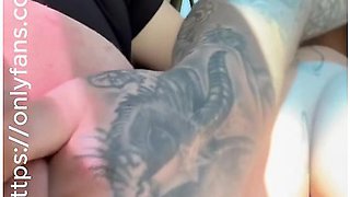 Fingered In The Car Tied Up And Fucked Pink Hair Tattoos Public