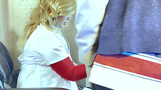 Nurse Pam Needs a Sperm Sample