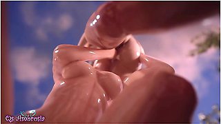 Stranded On A Deserted Island - Lesbian To Futa - 3d Porn - Wild Life With Car Toon