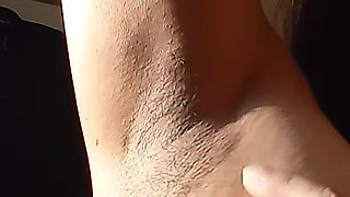 Showing off My Hairy Armpits in the Sun Vol 15