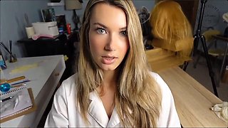 Bulgarian Doctor Sabrina Vaz Big Tits Roleplay Blowjob