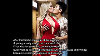 A Wife and Stepmother Real Fucking After the Museum, Sophia's Secret Is Revealed