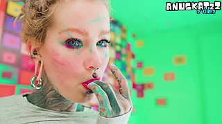 ANAL Loving Alt Pornstar Takes Deep Tattooed Dick - Extreme Gaping Ass