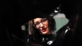 Confined in Latex Sack POV