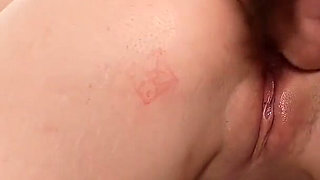 Asian Guy Facial on Petite Latina Big Ass After Ass Eating
