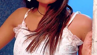 Indian Desi Hot Slim Bhabhi Caught Her Devar While He Was Doing Masturbating