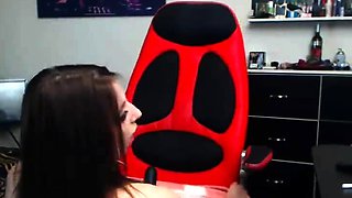 Pink pussy and ass kinky solo toy fun