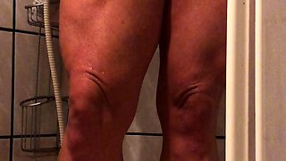 Big boobs milf masturbates with her dildo