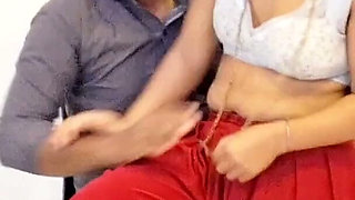 Masked Desi Maid Gives Handjob & Rides Hard Indian Amateur