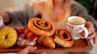 A Cozy Winter Morning in Bed  Coffee, Croissants and Making Love