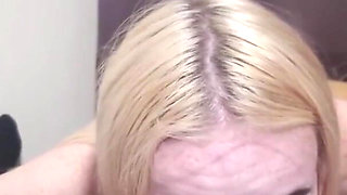 British Blonde 19yo Petite Swallows Every Drop of BBC