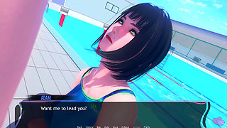 Murmur 12: Helen's Pussy Grind on Adam's Dick by Pool