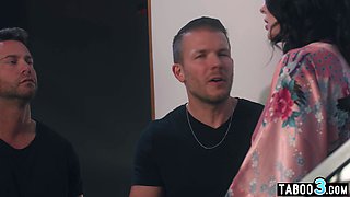 Big breasts bitch has to prove her loyalty