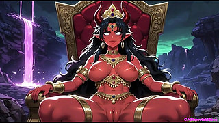 Movie, Demon Magic Purple Cave Queen Movie, Ai Animation