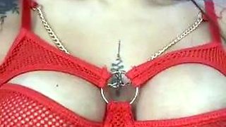 Brunette Solo Webcam Masturbation