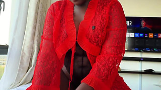 Ebony with a Huge Ass Riding and Taking Rough Strokes