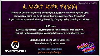 [overwatch] A Night With Tracer Erotic Audio Play By Oolay-tiger