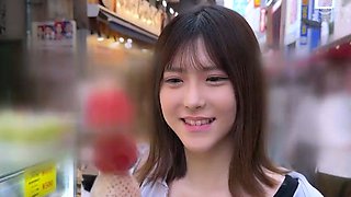 Softcore cute Asian Teen Shower Teasing