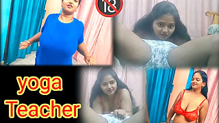 Yoga Teacher Got Angry When Accidentally Cum in Mouth - Tamil Hot Video
