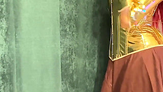 Pyra Flame Pixie Seduction - Red Lingerie Tease to Fiery Ride
