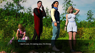 Nursing back to pleasure: two smoking hot girls in bikini by the lake ep 16