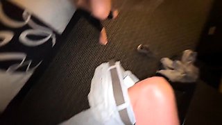 Dirty Talking Amateur Gets Creampied and Fucked in Both Hole