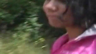 Teen Mariann Pisses and Fucks Horny Grandpa Outdoors