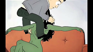 She-hulk Slut Not a Day Without Fucking. Big Compilation Cartoon