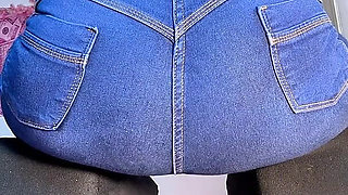 POV Ebony BBW Goddess Makes You to Worship Her Ass and Farts