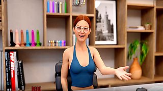 High-heeled slippers, hot animated, shot