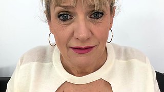 Big boobs milf masturbates with her dildo