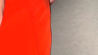 Fantasy: a Big-assed Girl Touches His Penis.